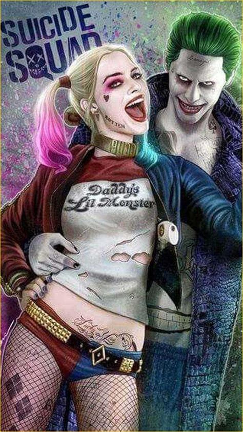 Joker And Harley Quinn Phone Wallpapers Top Free Joker And Harley Quinn Phone Backgrounds