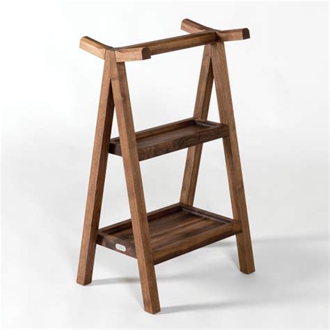 Holz waschtisch eiche massiv nach maß. Bodenstehender Stummer Diener - SERVANT - LUGI - modern / Holz