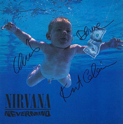 Nirvana Band Signed Nevermind Album