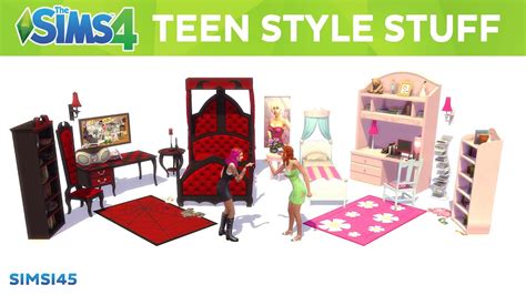 The Sims 4 Teen Style Stuff Trailer Youtube