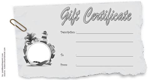 Free printable gift certificate templates you can edit online and print. Travel Gift Certificate Editable 10+ Modern Designs