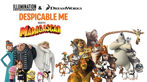 Despicable Me Madagascar By Darkmoonanimation On Deviantart