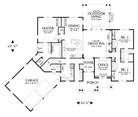 Craftsman House Plan 1248 The Ripley 2233 Sqft 3 Beds 21 Baths