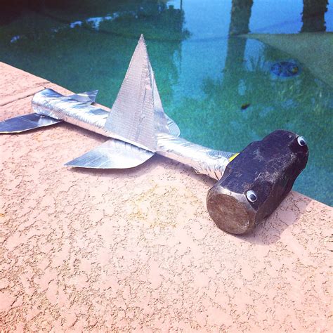 Hammerhead Shark Craft Using A Real Hammer Perfect For Shark Week