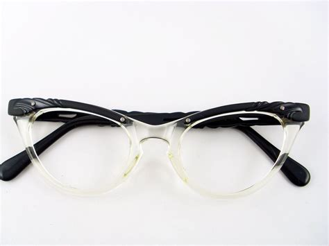 Vintage 50s Cat Eye Glasses Frame Eyeglasses Sunglasses New Cool Glasses Ray Ban Glasses New