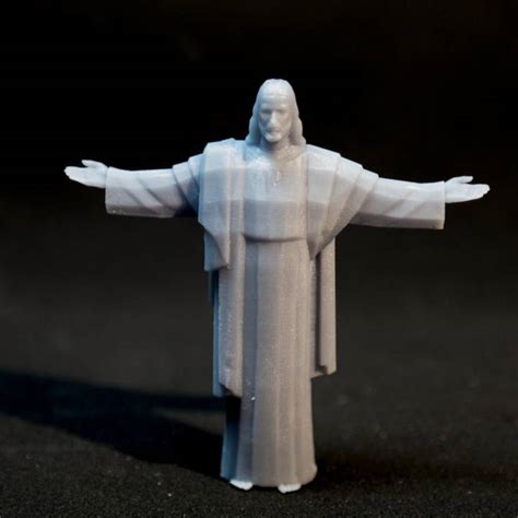 3d Printable Jesus Christ By Christian Santana