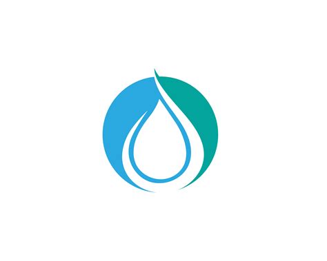 Water Drop And Leaf Logo Template Vector Illustration 563488 Download