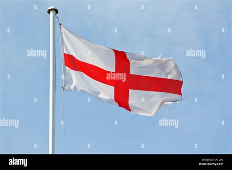 National Flag Of England And The English The St Georges Cross A Red