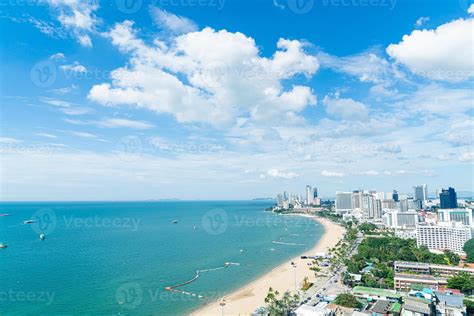 Pattaya Chonburi Thailand 8 Nov 2021 Beautiful Landscape And Cityscape Of Pattaya City Is