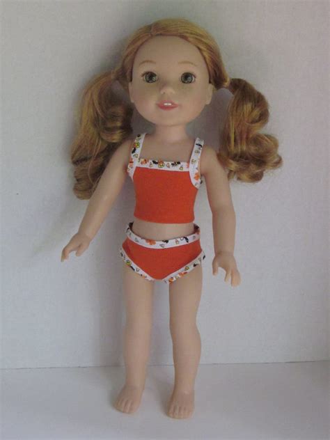 145 Inch Doll 2 Pc Mod Underwear Set Fits Dolls Such As Etsy
