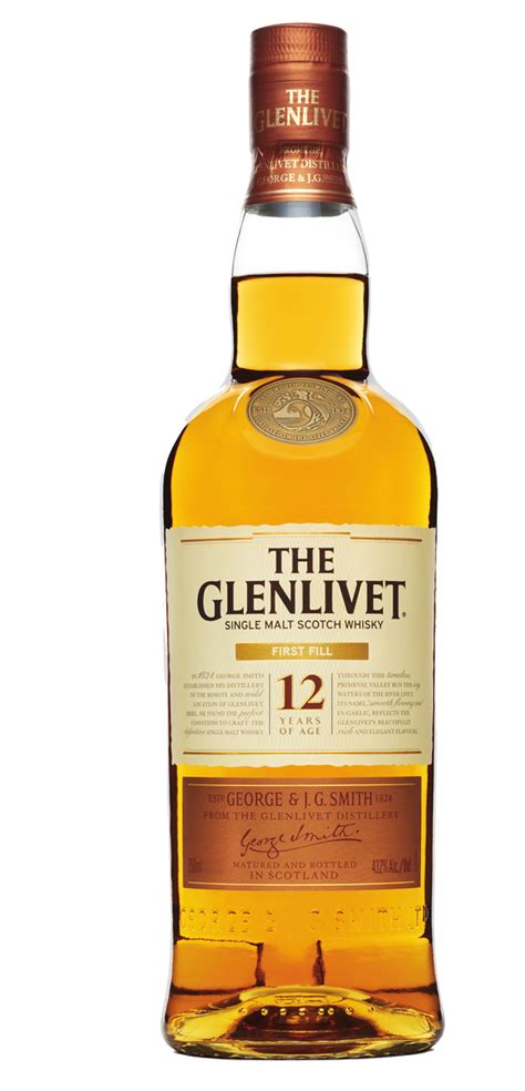 Buy The Glenlivet Single Malt Scotch 12 Year Old First Fill Online - Scotch Delivery Service ...