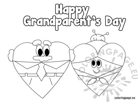 See the collection of grandparents day coloring pages here. Happy grandparent's day coloring sheets - Coloring Page