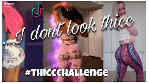 Tiktok Thicc Challenge Tik Tok Baddies Twerking Youtube