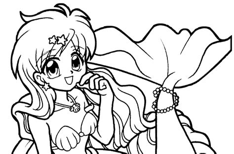 Mermaid Melody Desenhos Para Colorir De Sereias Estilo Anime
