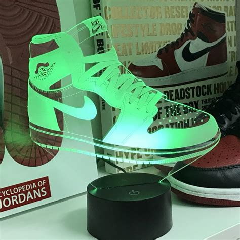 Air Jordan 1 Sneaker Led Lights Free Shipping Mk Neon