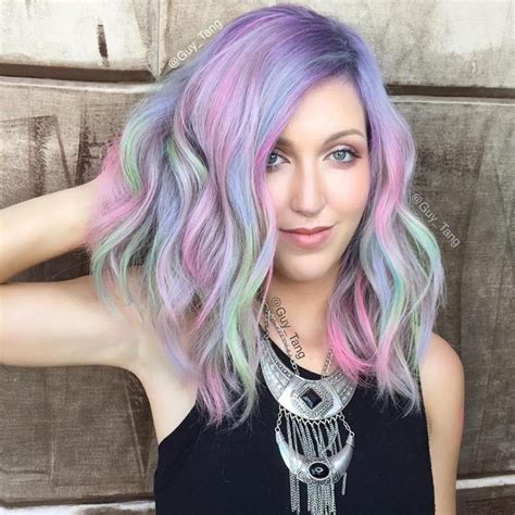 20 Styles With Cotton Candy Hair That Are As Sweet As Can Be Cotton