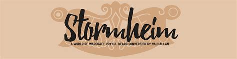 Stormheim A World Of Warcraft Vrykul Beard Conversion By Valhallan