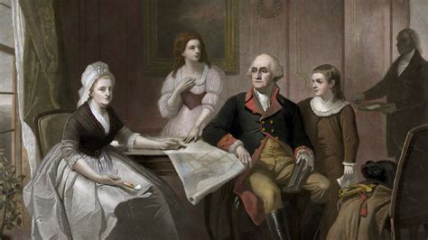 George Washington Raised Marthas Children And Grandchildren As His Own