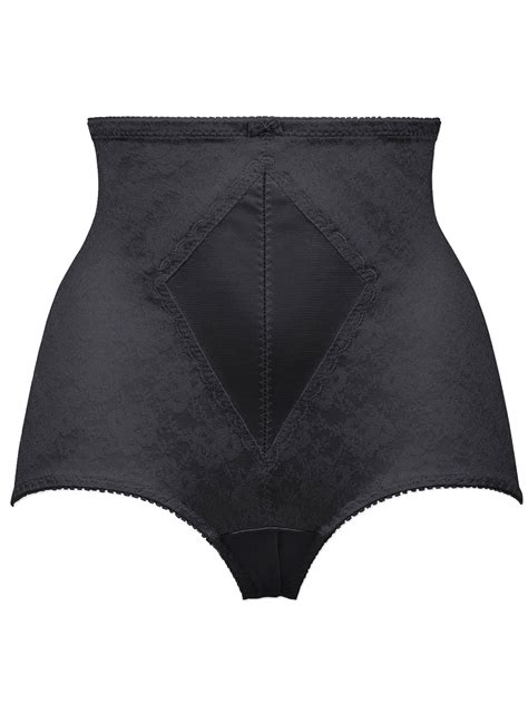 naturana naturana black firm control panty girdle size 20 xxl