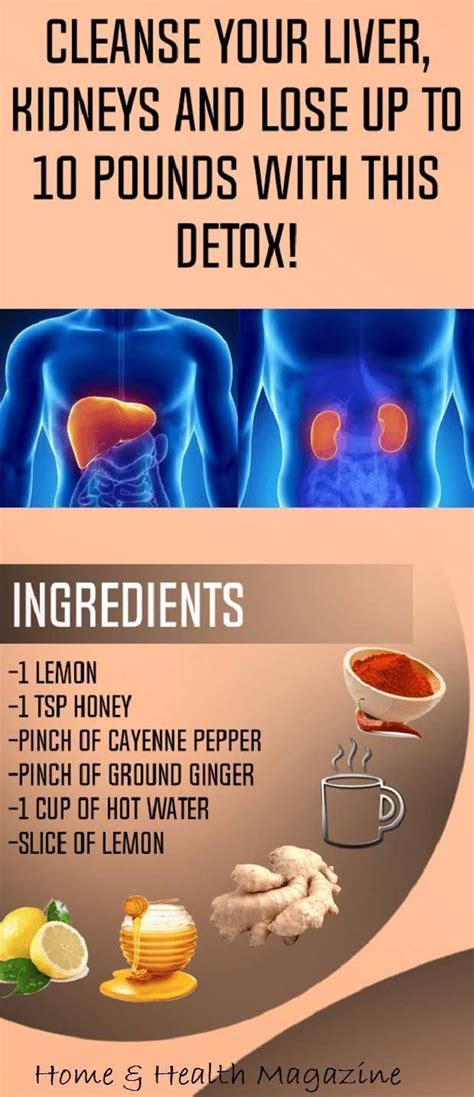 Cleanse Your Liver Kidneys And Lose Up To 10 Pounds With This Detox