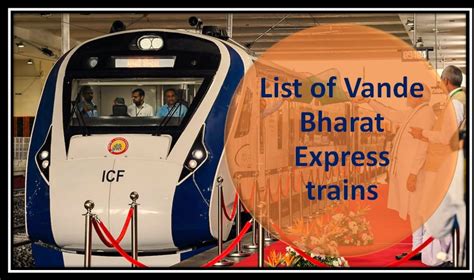 List Of Vande Bharat Express Trains In India Ai Blogify Hot Sex Picture