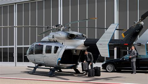 Airbus Ec145 Helicopter With Mercedes Benz Styled Interiors Makes Us