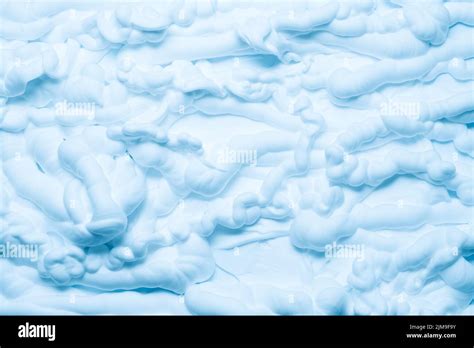 Blue Foam Texture Abstract Background Mousse Stock Photo Alamy