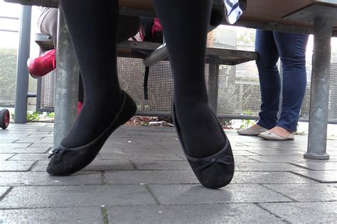 cc feet candid cam shoeplay with girls feet socks nylons barefoot heels flats and