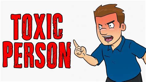 7 Signs Of A Toxic Person Youtube