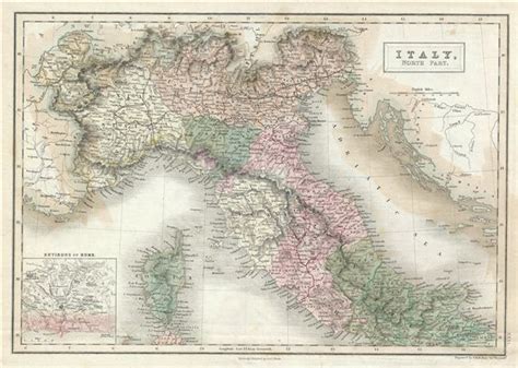 Italy North Part Geographicus Rare Antique Maps
