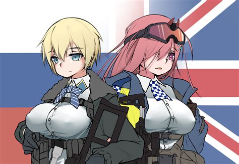 Vsk And Sig Mcx Girls Frontline Drawn By Armedshipyard Danbooru