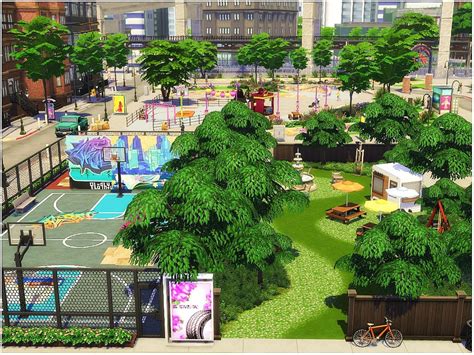 The Sims Resource Midtown Park