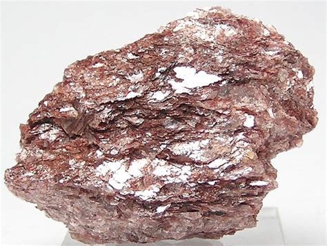 Red Mica Muscovite Mineral Specimen North Bay Ontario Etsy Minerals
