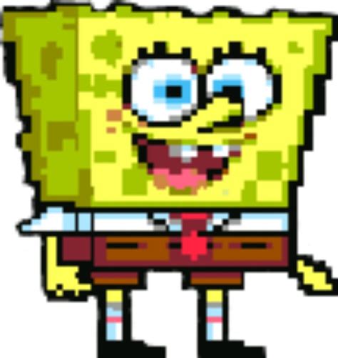 Spongebob Squarepants Supersponge Spongebob Sprite By