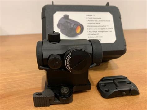 Replica Aimpoint T1 Red Dot Sight W Larue Qd Mount And Low Mount Ra