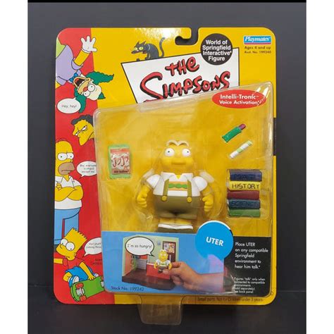 The Simpsons Uter Interactive Figure Swaseys Hardware And Hobbies