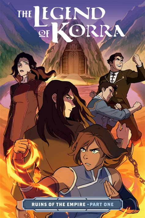 Nickelodeon The Legend Of Korra Ruins Of The Empire 1 Part One Issue