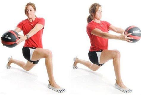 Lunge With Twist 6 Best Medicine Ball Exercises To Get Toned Abs