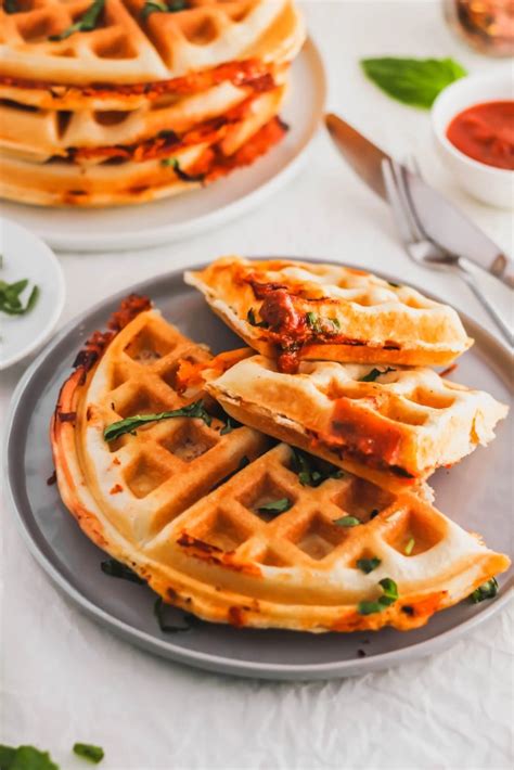 Pizza Waffles Sift And Simmer