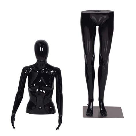 Costway Costway Female Mannequin Plastic Full Body Dress Form Display