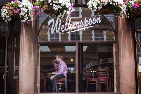Wetherspoons' imerial pub in exeter saw thirsty brits waiting outside for an estimated two hours as they battled to get into the popular beer garden. All Wetherspoons pubs to offer government eating out discount