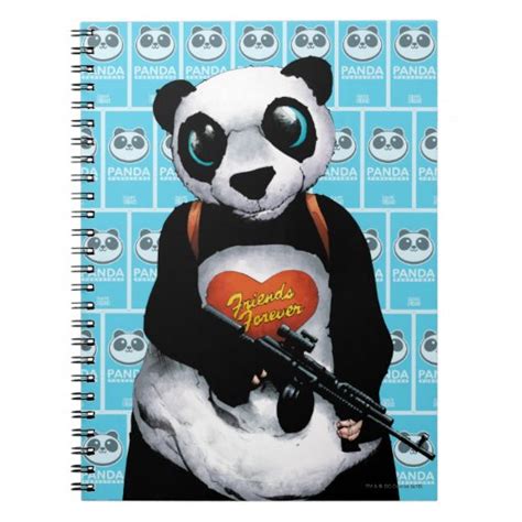 Suicide Squad Panda Notebook Zazzle