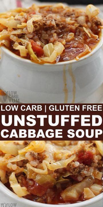 Unstuffed Cabbage Soup Recipe Easy Low Carb Meal Artofit