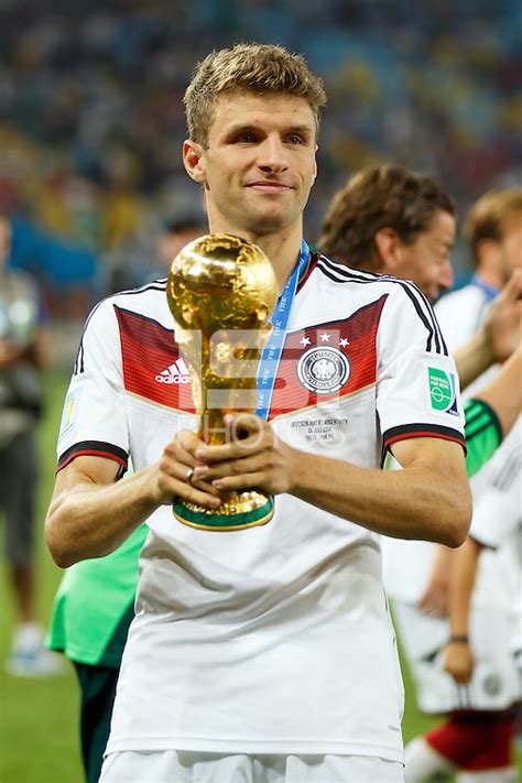 This is the official thomas müller instagram account. Thomas Muller of Germany celebrates winning the FIFA World ...
