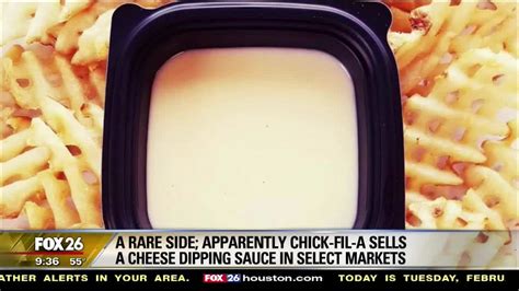 Chick Fil A Sells A Cheese Dipping Sauce In Select Markets
