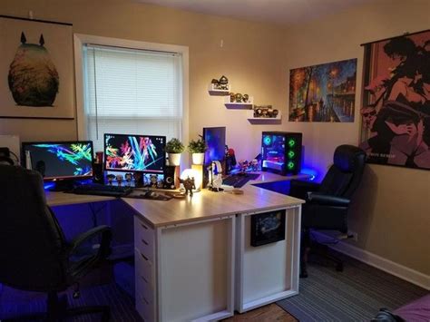 Pin By Victor Diaz On ⌇ Gamer Room Setup Computer Gaming Room Game Room