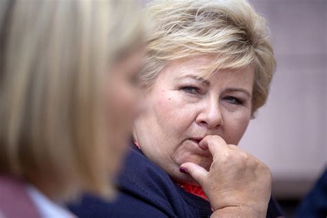 Statsminister Erna Solberg