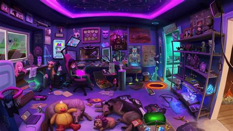 Artstation Twitch Sodapoppins Room Wallpaper