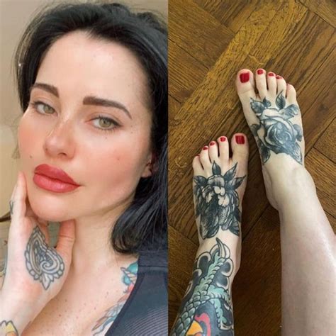Tattooed Babe Makes Fortune Selling Snaps Of Her Feet To Kinky Onlyfans