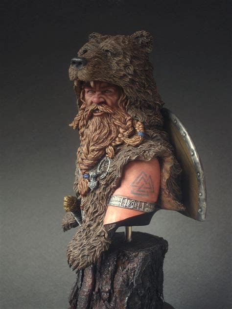 Viking Berserker By Konstantin Kapitonov · Puttyandpaint